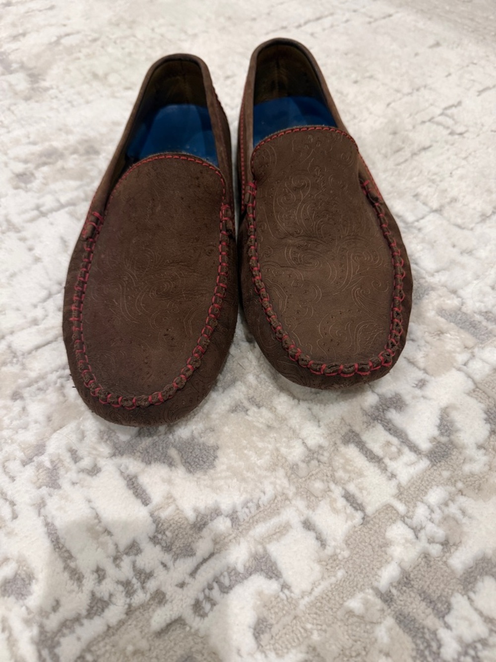 Robert Graham - Brown Men’s Slip-On Driving Loafers - Size 10